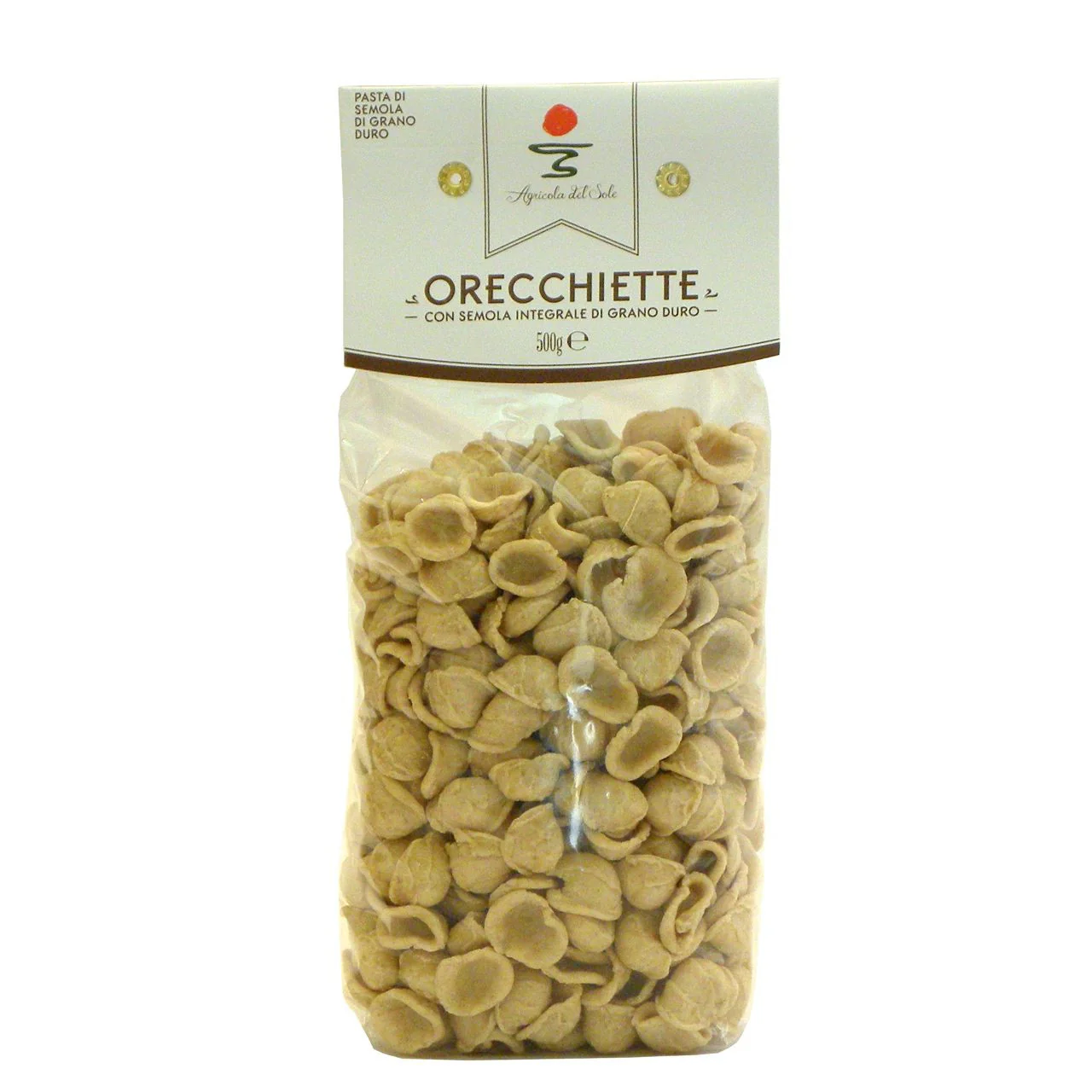 Agricola del Sole Orecchiette 500g Organic Pasta