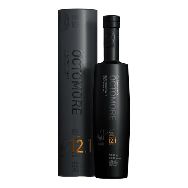 Bruichladdich Octomore 12.1 Single Malt Scotch Whisky (119 proof) 750mL
