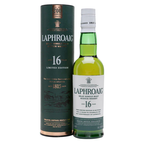 Laphroaig 16 year Single Malt Scotch Whisky 750mL
